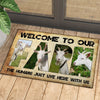 Uni Welcome To Our Farm - Goat Doormat