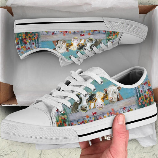 Uni Cow Low Top Shoes