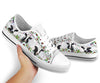 Uni Cow Flower Low Top Shoes