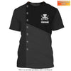Unijames Latest Chef Fashion Uniform T-shirt Master Chef 3d Tshirt Chef Gifts Custom Name