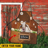 Uni Personalized Name Goat All Over Printed 3D Apron