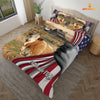 Uni Simmental 3D US Flag Bedding Set