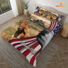 Uni Jersey 3D US Flag Bedding Set