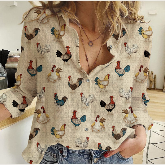 Unique Chickens Casual Shirt