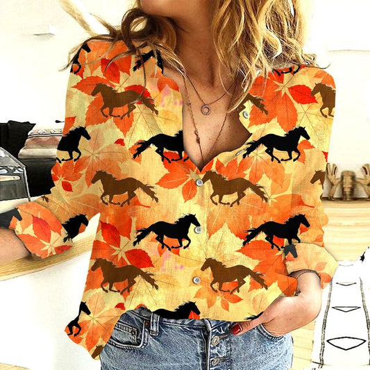 Unique Horse Collection All Printed 3D Casual Shirt