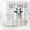 Uni Tennessee Fainting Get Naked Daisy Shower Curtain
