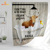 Uni Texas Longhorn I Don't Sing In The Shower 3D Shower Curtain