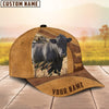 Uni Personalized Name Lowline Angus Cattle Cap