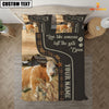 Uni Simmental Like Someone Left The Gate Open Customized Name 3D Bedding Set