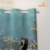 Uni Speckle Park Taking Shower Under The Sea 3D Shower Curtain